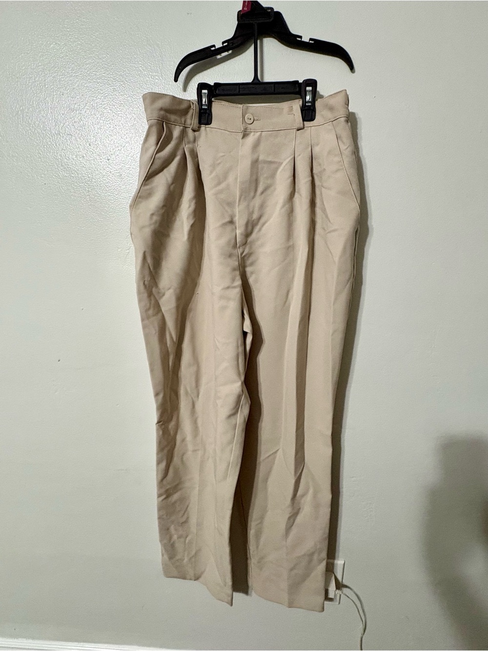 Kathie Lee Collection women's Pleated Dress Pants - Beige